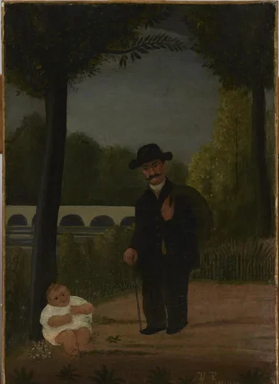Stroller and Child
