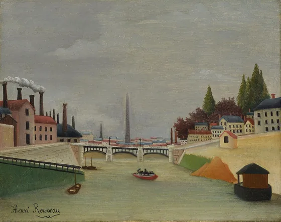 Vue du pont de Grenelle, Trocadéro