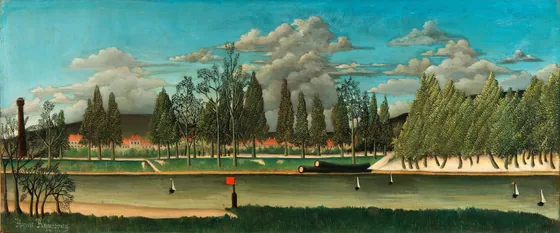 Vue du quai d'Asnières