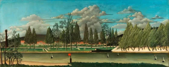 Vue du quai d'Asnières