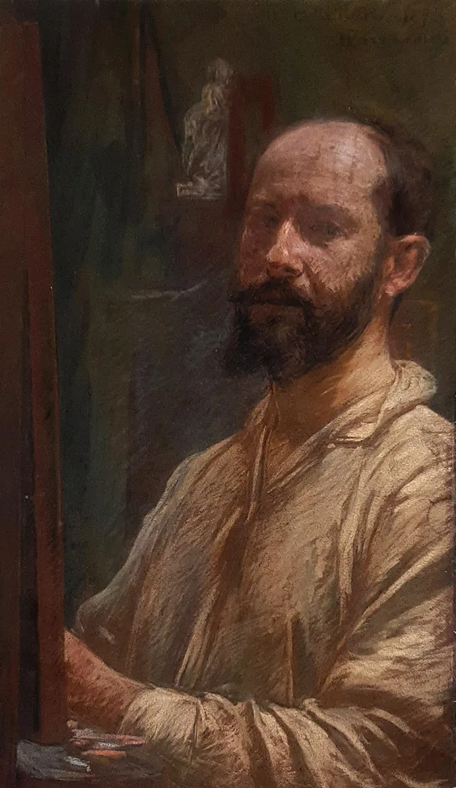 Autorretrato, Henrique Bernardelli