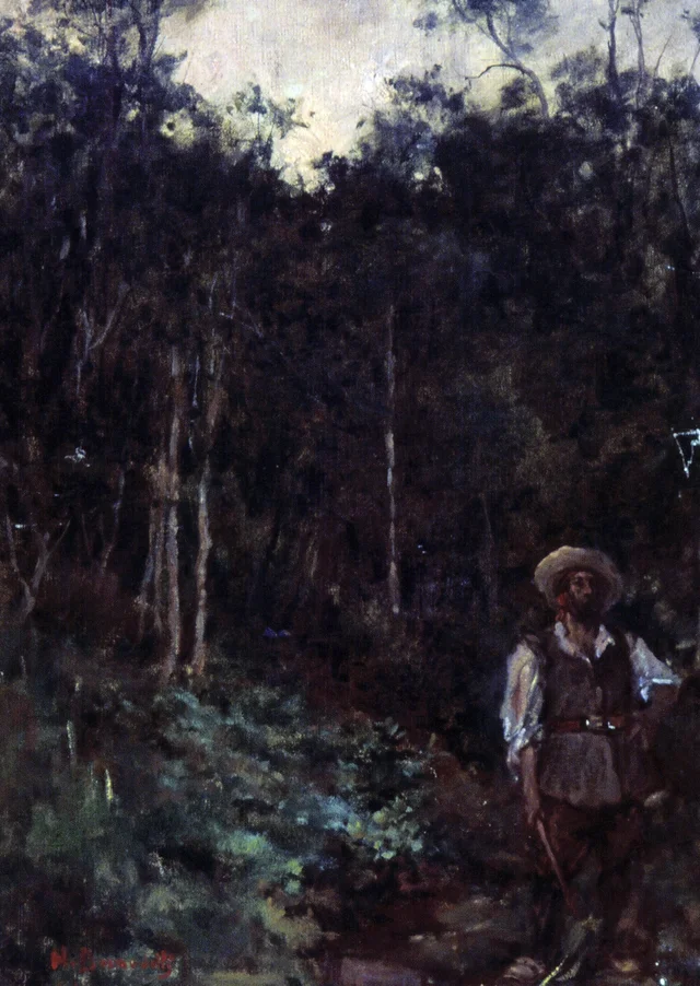 Bandeirantes dans la forêt, Henrique Bernardelli