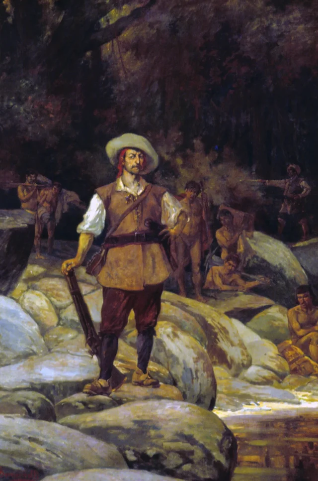 Cycle of the Indian Hunt, Henrique Bernardelli