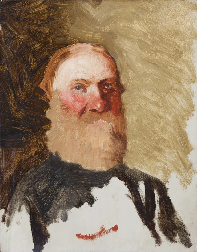 Head of a Bearded Man
