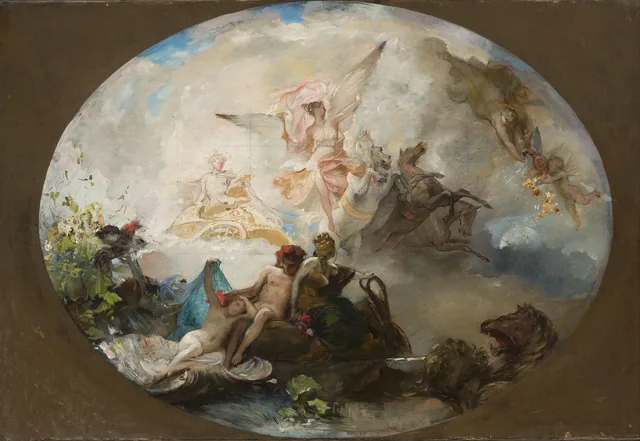 Aurora, Design for a Ceiling