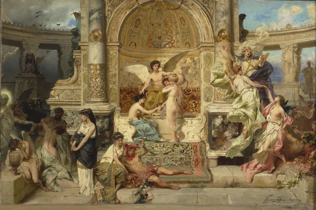Curtain for the City Theatre in Kraków, Sketch