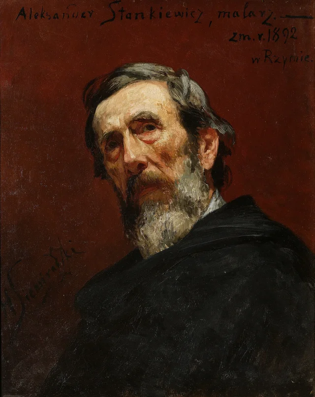 Retrato do pintor Aleksander Stankiewicz