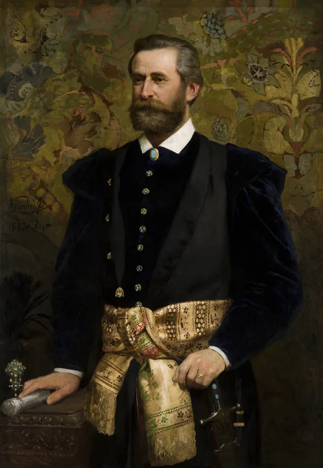 Portrait of Ludwik Wodzicki (1834–1894), Marshal of the Galician Sejm