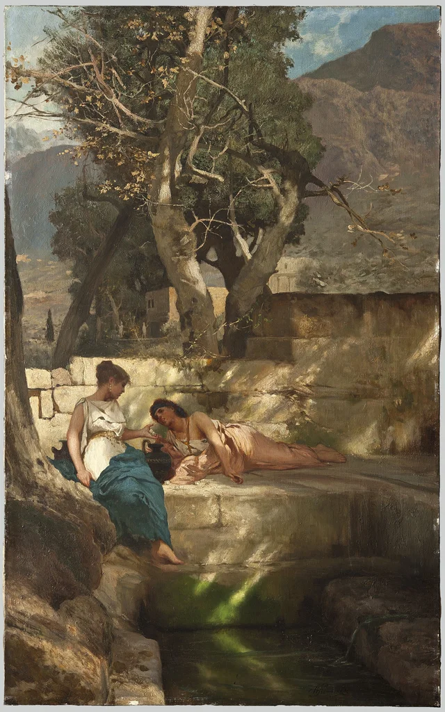 At the Fountain Head, Roman Idyll