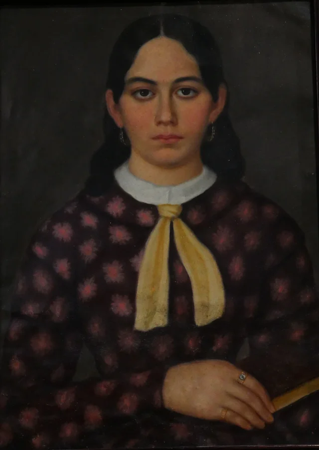 Retrato de uma moça, Hermenegildo Bustos