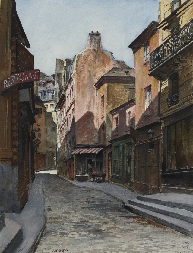 Rue Bernard-Palissy en 1900, Herminie Waternau