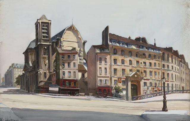 Saint-Nicolas-du-Chardonnet and the Petit Séminaire, Herminie Waternau