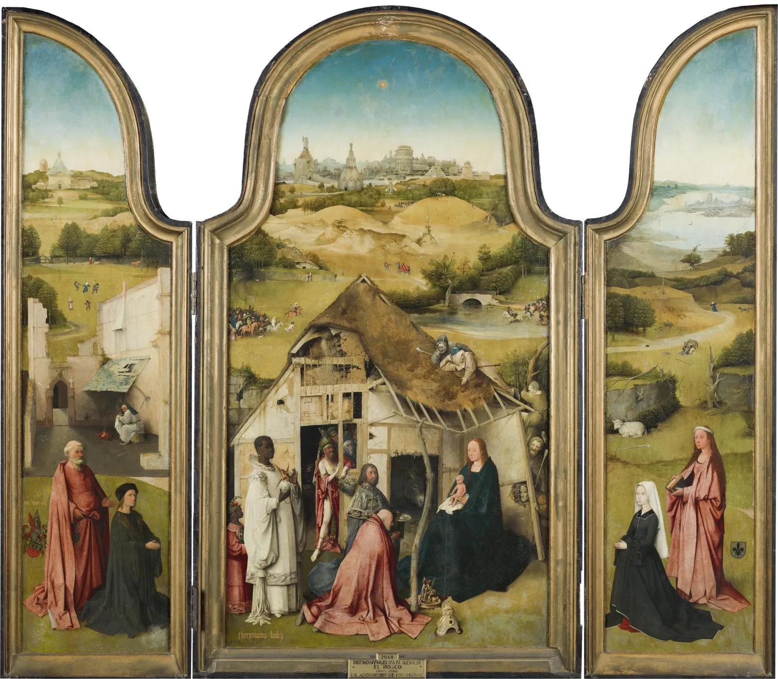 L'Épiphanie, Hieronymus Bosch