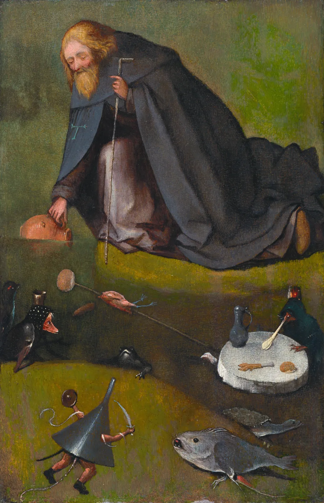 La Tentation de saint Antoine, Hieronymus Bosch