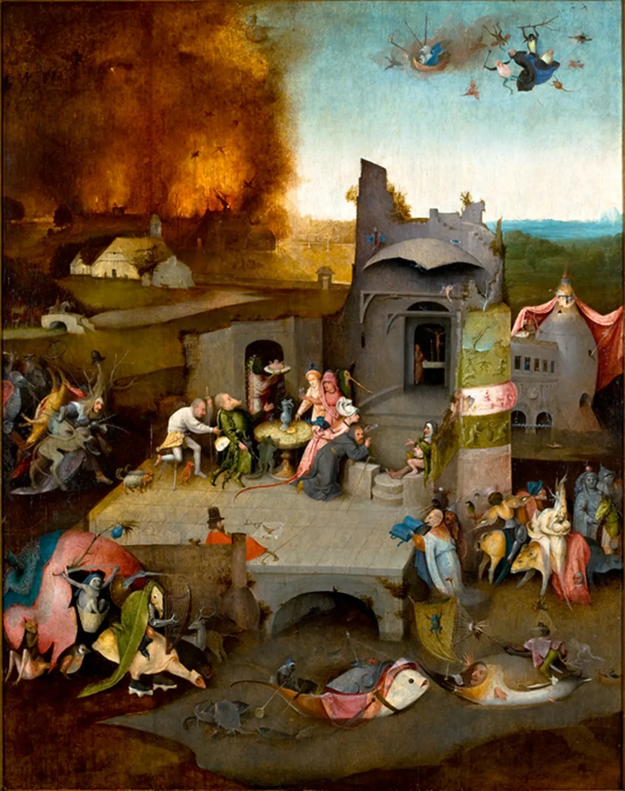 La tentation de saint Antoine (Hieronymus Bosch, São Paulo), Hieronymus Bosch