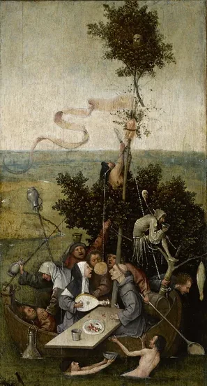 La Nef des fous — Hieronymus Bosch