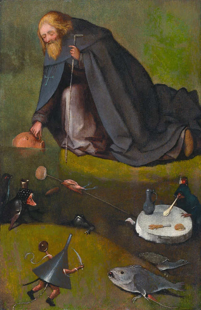 La tentación de san Antonio, Hieronymus Bosch