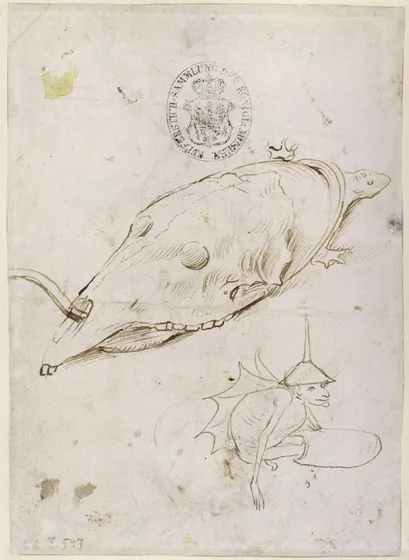 Two Monsters (verso)