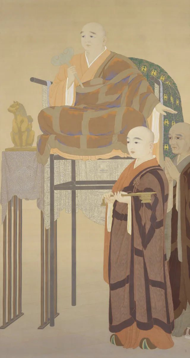 Bodhisattva Kenshu, Hishida Shunsō