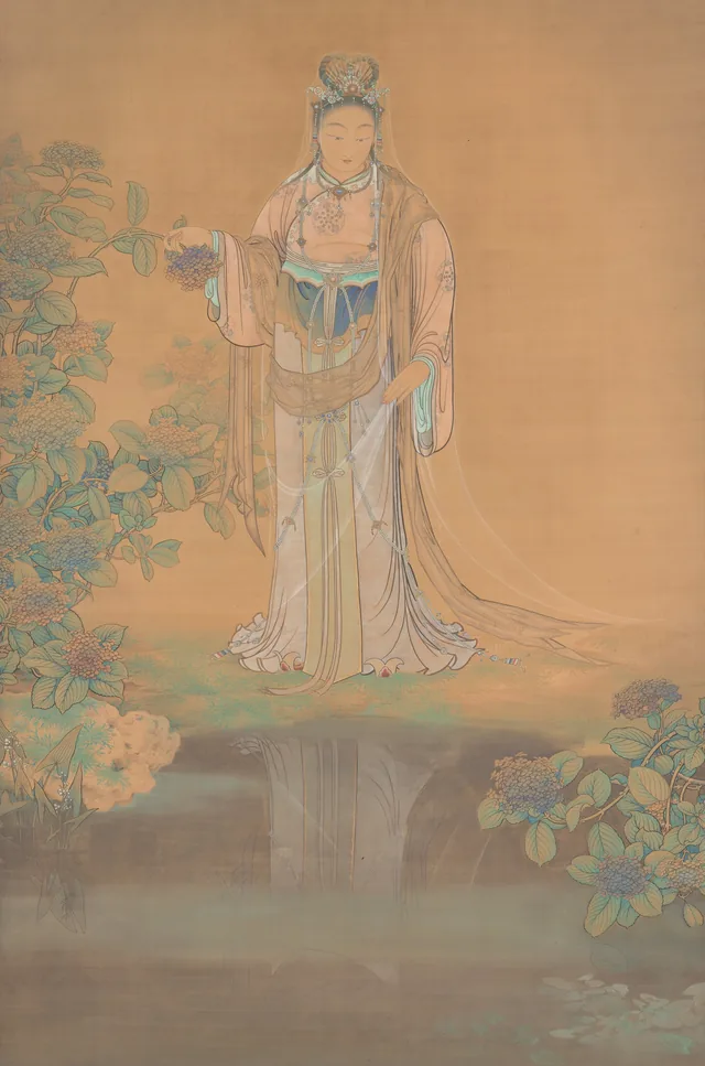 Reflection in the Water, Hishida Shunsō