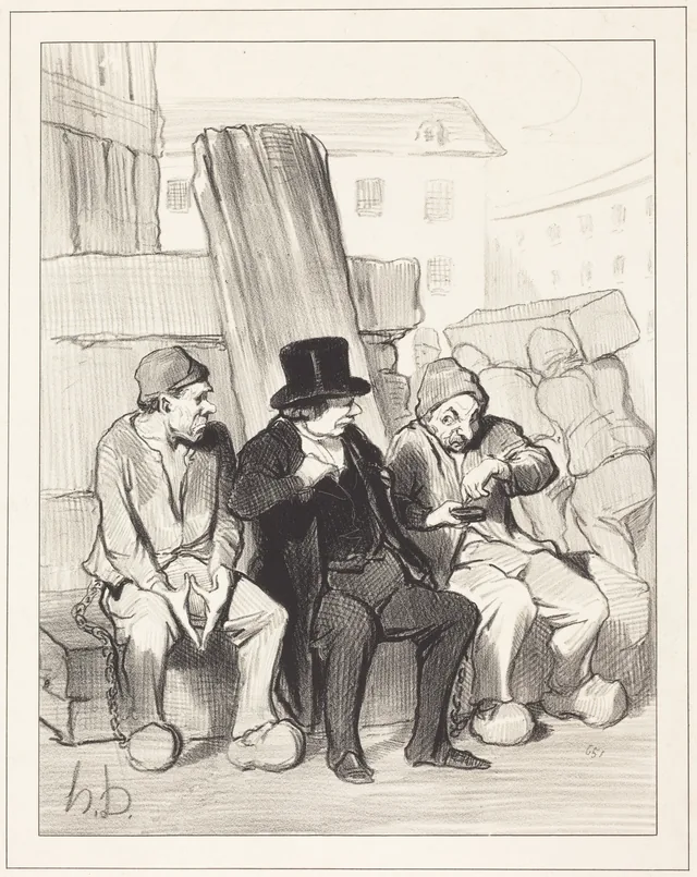 Ainsi donc, mon ami, a vingt-deux ans..., Honoré Daumier