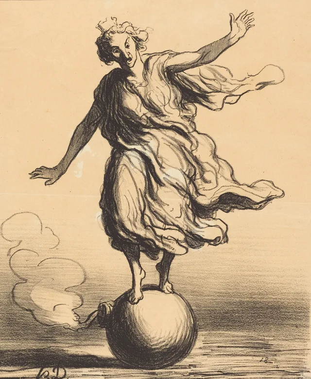 Equilibrio europeo, Honoré Daumier