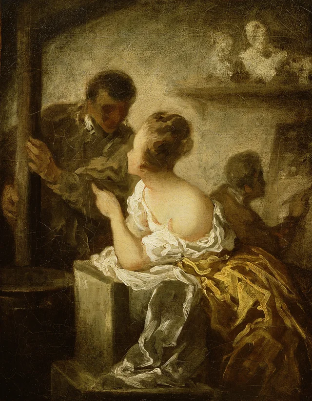 El estudio, Honoré Daumier