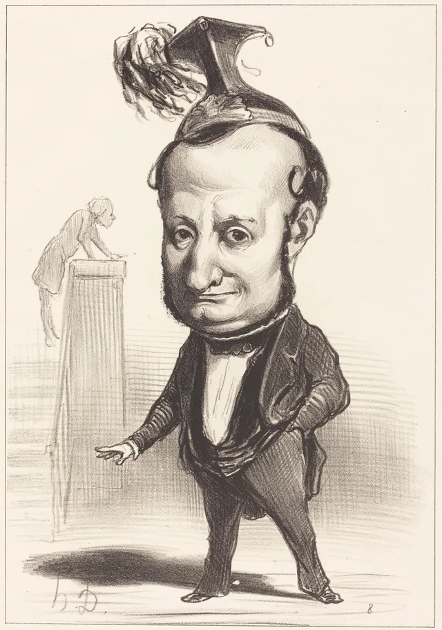 L. F. Raymond Wolowski, Honoré Daumier