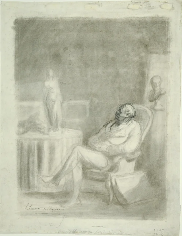 The Collector (the actor Vincent-Alfred Baron, known as Cléophas), Honoré Daumier