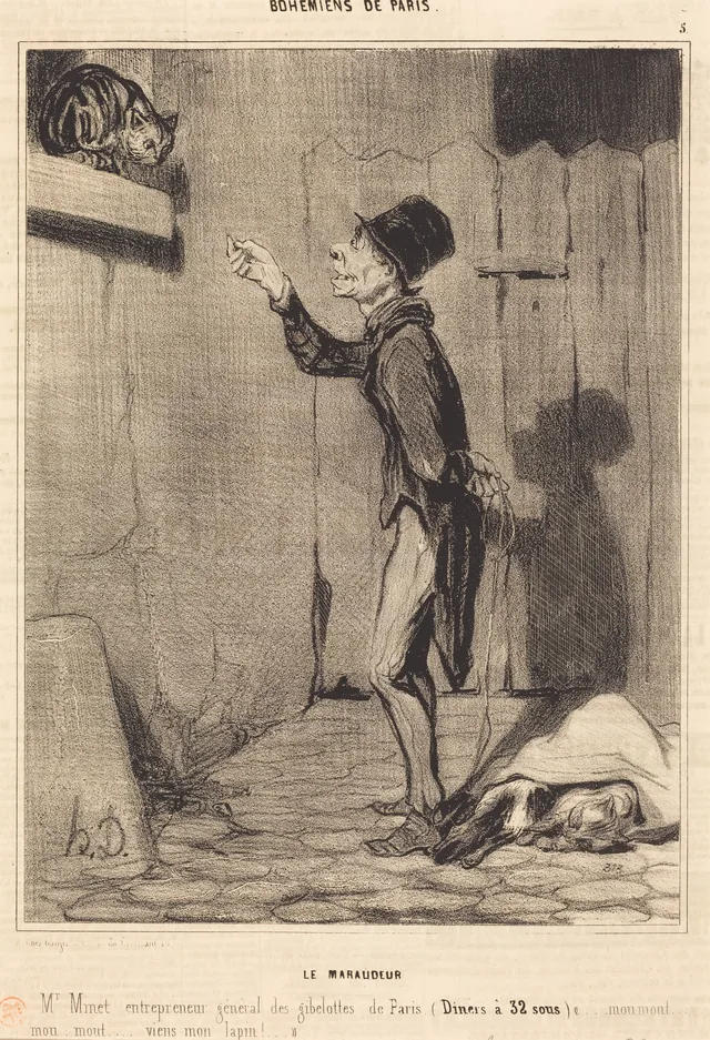 Le Maraudeur, Honoré Daumier