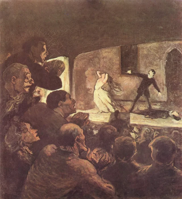 The Melodrama, Honoré Daumier