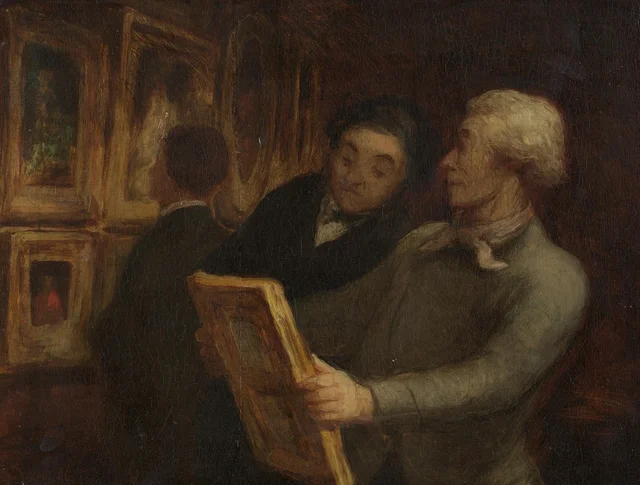 Los aficionados a la pintura
