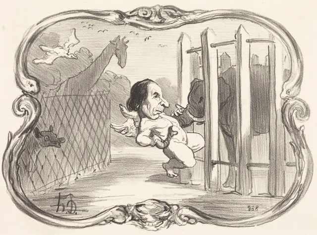 Les Malheurs du chimiste Dumas, Honoré Daumier