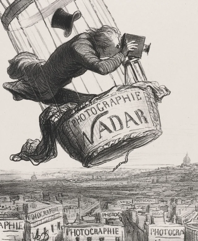 Nadar elevando la fotografía a la altura del arte