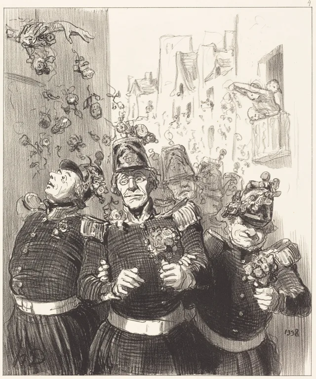 Rifolard est plus charmé que jamais..., Honoré Daumier