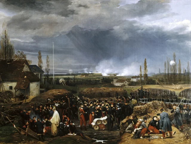 The Attack on the Citadel of Antwerp, 22 December 1832, Horace Vernet