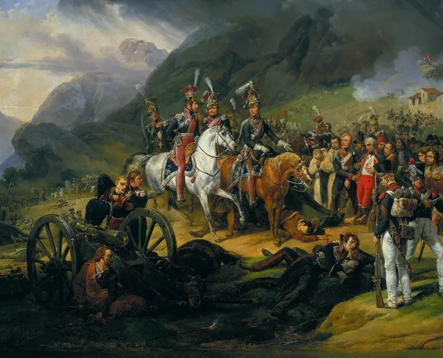La batalla de Somosierra