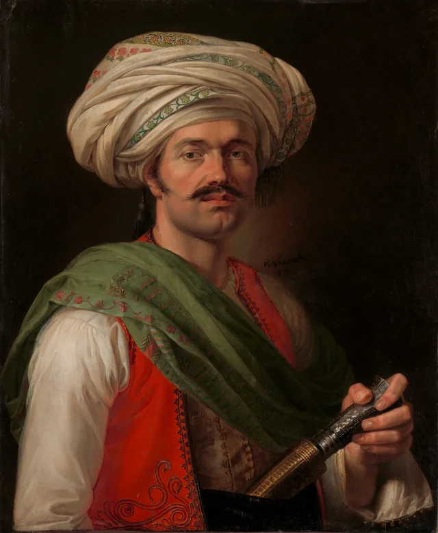 Retrato de un «mameluco», Horace Vernet