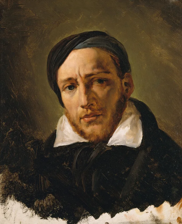 Retrato de Théodore Géricault, Horace Vernet