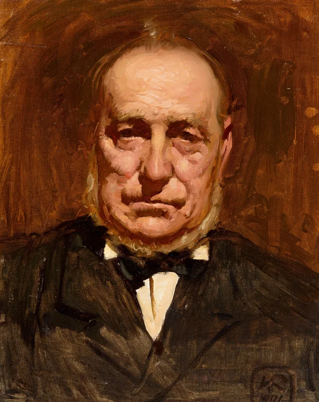 Cabeza de anciano (estudio)