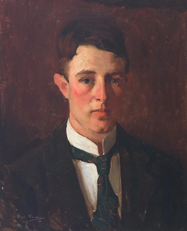 Leslie Wilkie, estudiante de arte, Hugh Ramsay