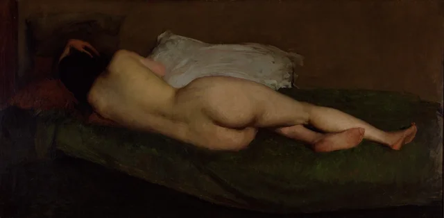 Nu reclinado, Hugh Ramsay