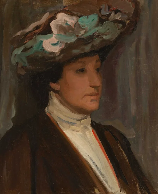 Boceto de retrato de Nellie Melba