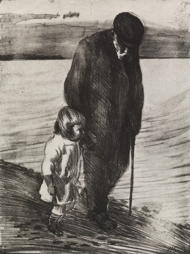 Ao entardecer II, Hugo Simberg