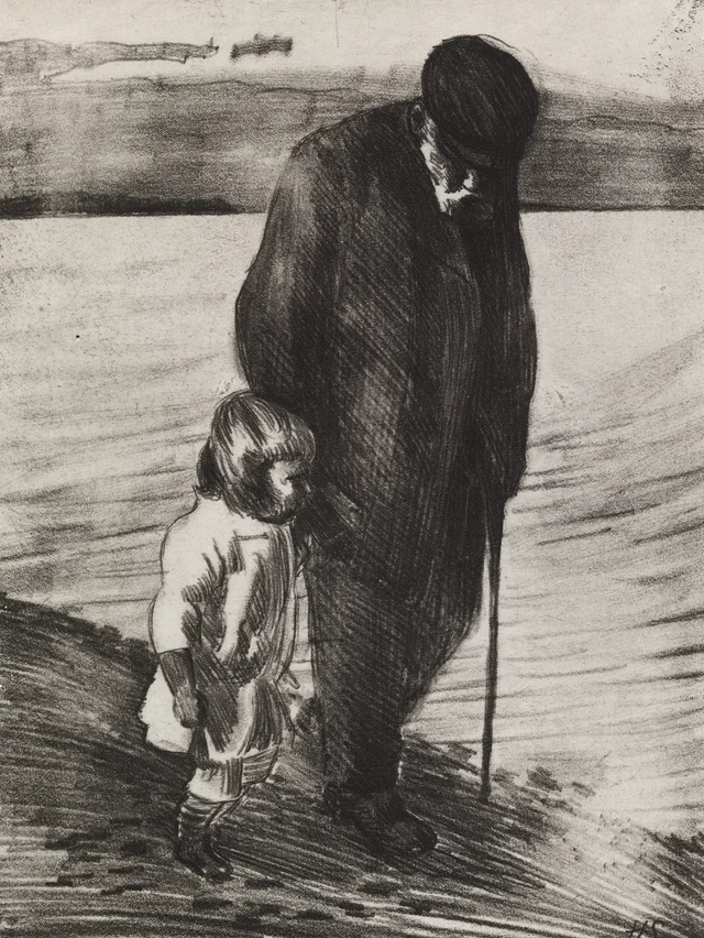 Hacia la tarde II, Hugo Simberg