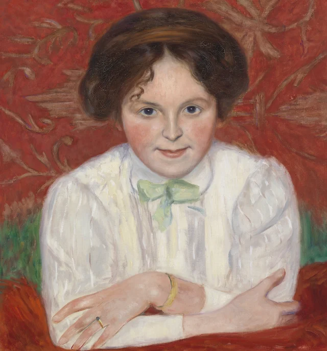 Retrato de Inge Simberg, Hugo Simberg
