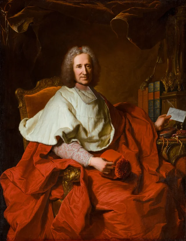 Portrait of Cardinal Guillaume Dubois, Hyacinthe Rigaud