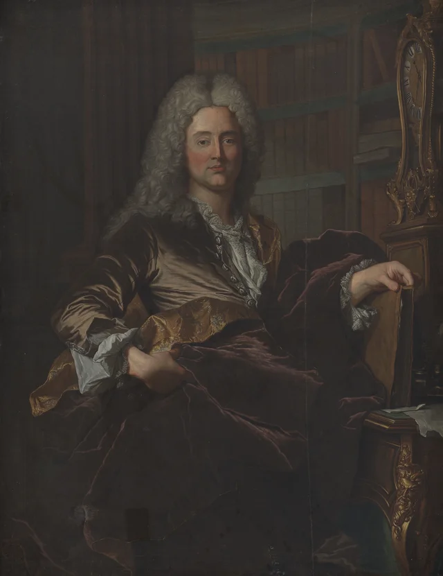 Portrait of High Court Judge Peder Benzon Mylius, Hyacinthe Rigaud