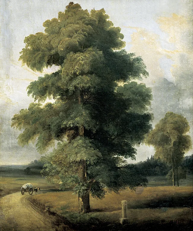 Paisagem com a árvore, Ignacio Merino