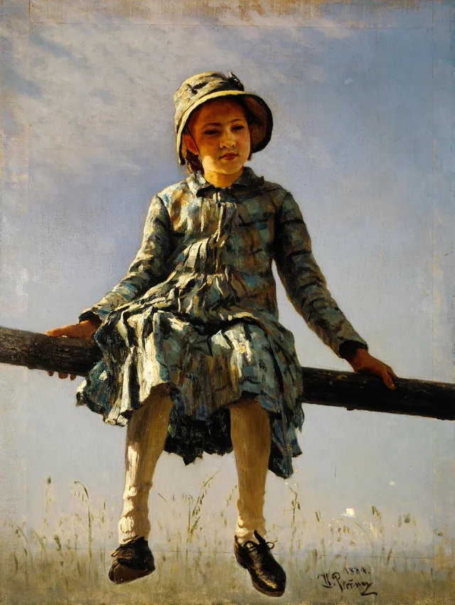 La libélula, Ilya Répine